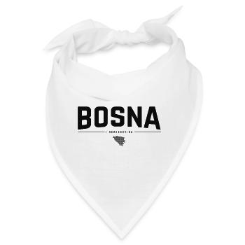 Bosna i Hercegovina - Bandana - Weiß - Vorne