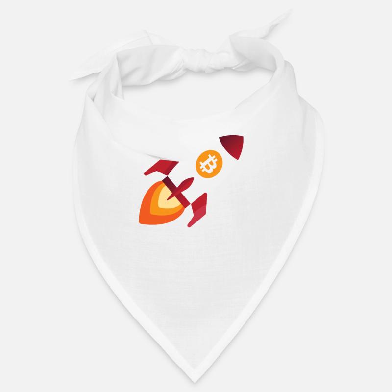 Bitcoin Rakete - Kryptowährung Krypto Bitcoins Bandana