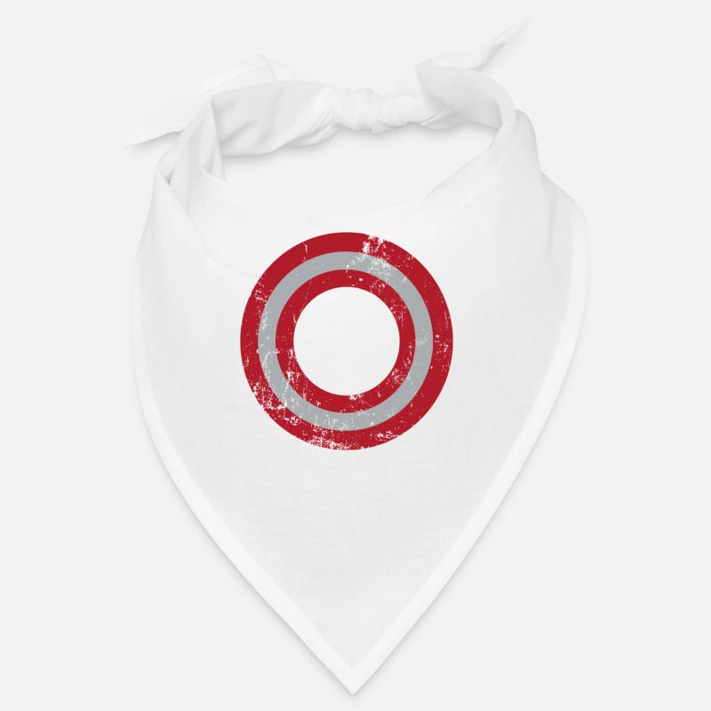 Bitcoin Button - Kryptowährung Bitcoins - Bandana - Weiß