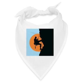 Rock Climbing - Bandana - Weiß - Vorne