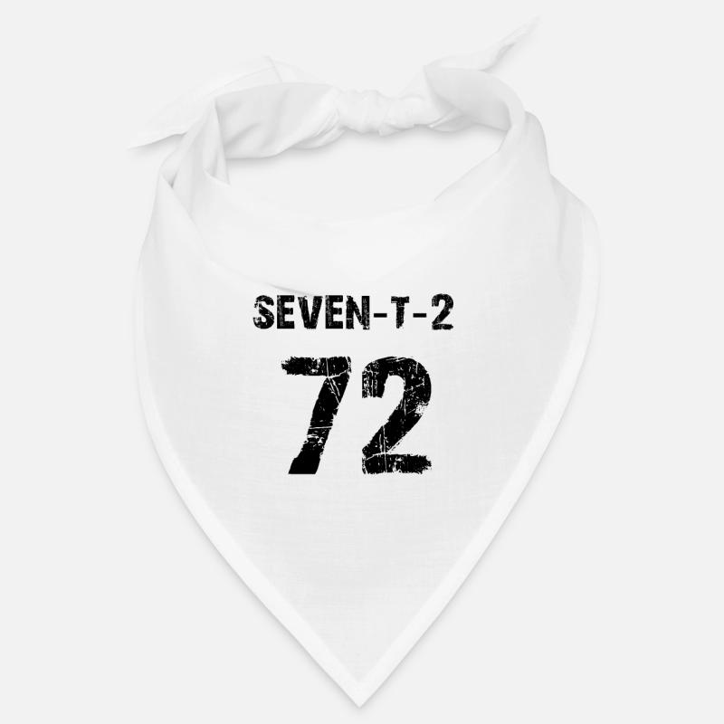 72 Sport Fan oder 72. Geburtstag Trikot 1972 Bandana