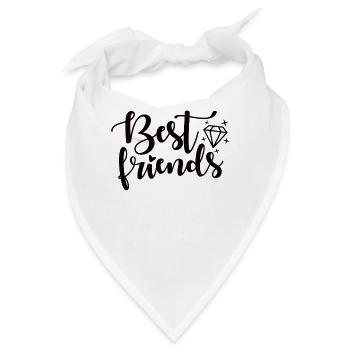 best friends - Bandana - Weiß - Vorne