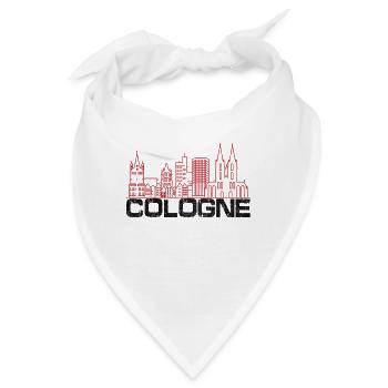 Cologne - Bandana - Weiß - Vorne