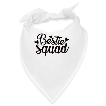 Bestie squad - Bandana - Weiß - Vorne