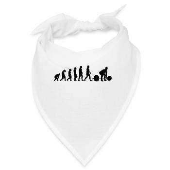 Deadlift Gewichtheben Powerlifting Snatch Fitness - Bandana - Weiß - Vorne