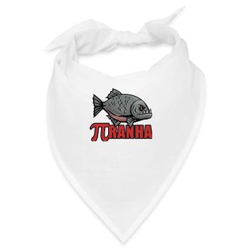 Piranha - Bandana - Weiß - Vorne