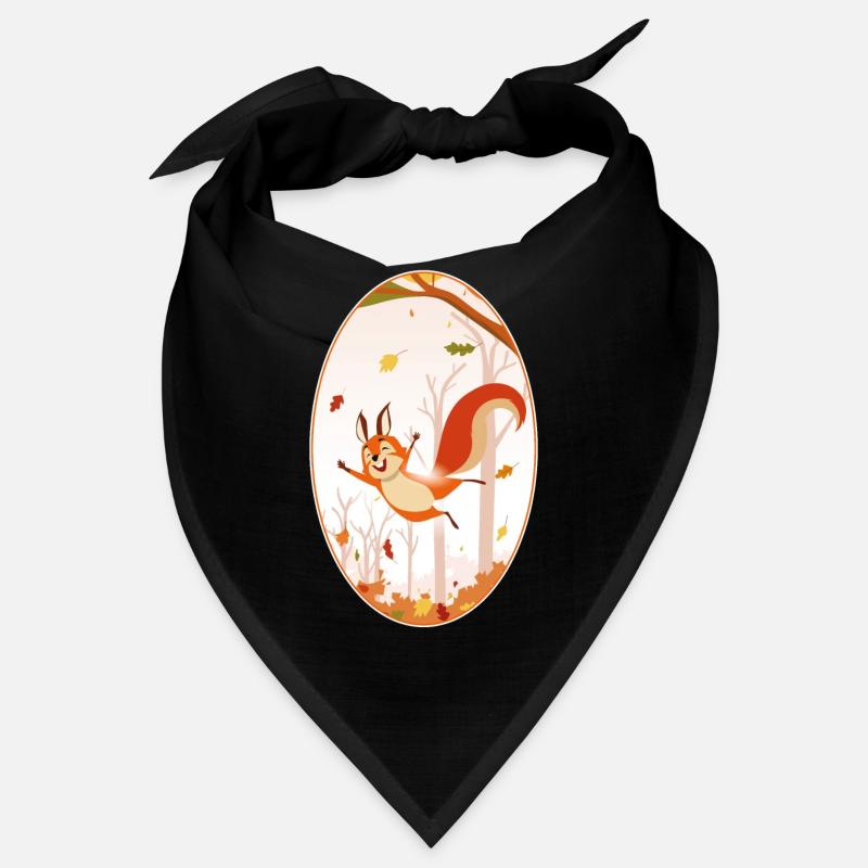 Eichhörnchen Squirrel Streifenhörnchen Geschenk Bandana