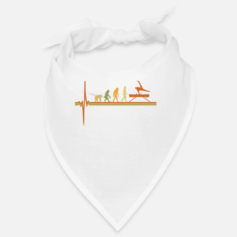 Gymnastics Heartbeat Turner Evolution Retro Bandana