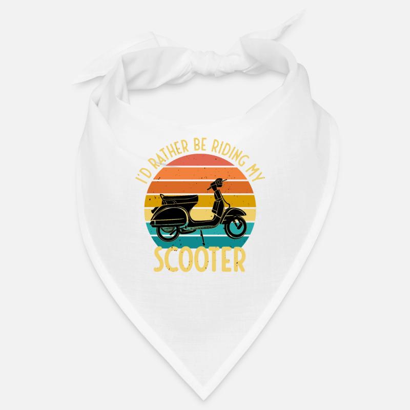 I prefer to ride scooter moped gift Bandana