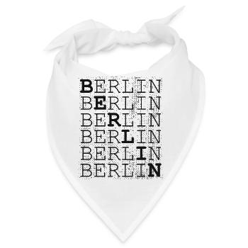 Berlin Berlin Berlin - Bandana - Weiß - Vorne