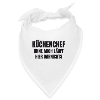 Küchenchef - Bandana - Weiß - Vorne
