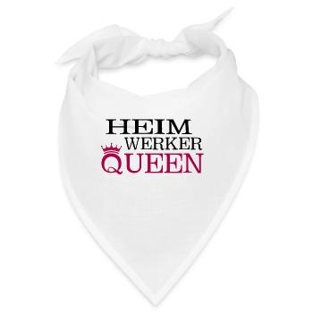 Heimwerker mama - Bandana - Weiß - Vorne