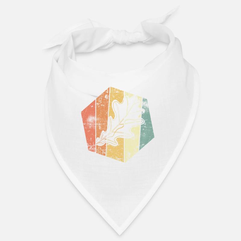 Chêne feuille vintage Bandana