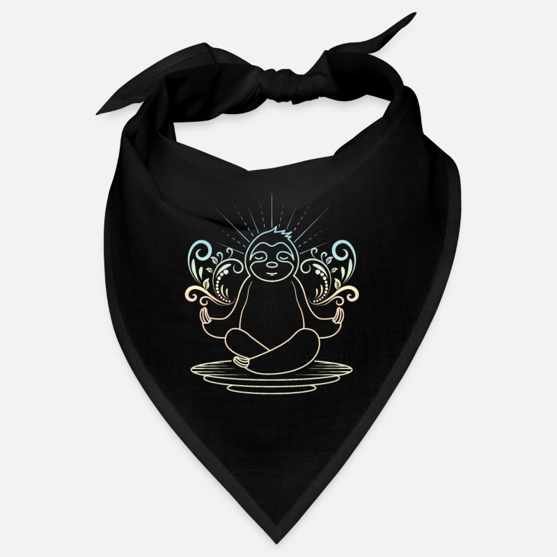 Sloth yoga Bandana