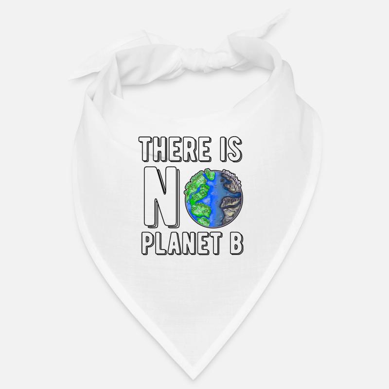 Il n'y a pas de planète B pour sauver la planète durable - Bandana - blanc