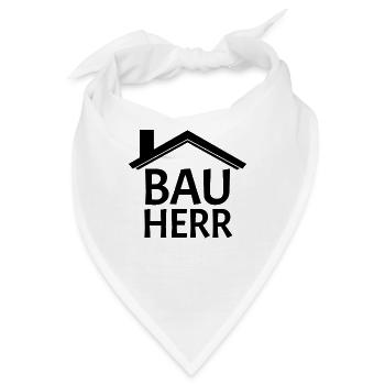 Bauherr - Bandana - Weiß - Vorne