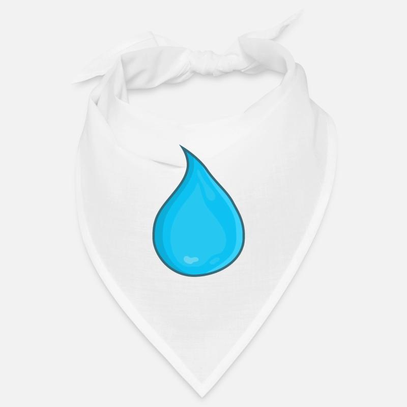 Wassertropfen Bandana