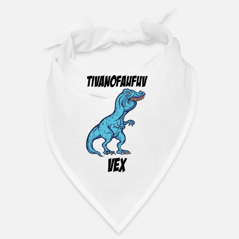 Funny TRex overbite meme gift idea Bandana