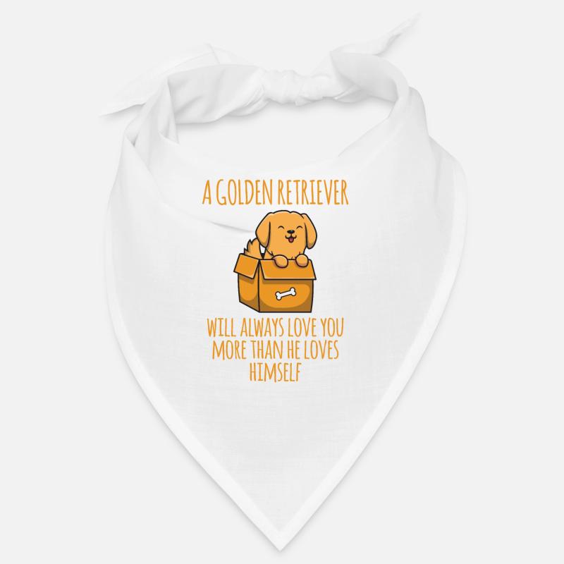 Golden Retriever Bandana