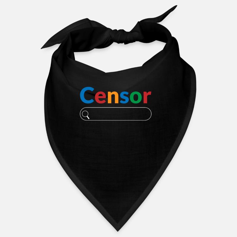 Suchmaschinen-Zensur Big Tech Censor Bandana