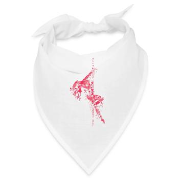 Pole Dance - Bandana - Weiß - Vorne