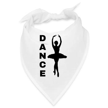 Tanzen Ballet - Bandana - Weiß - Vorne