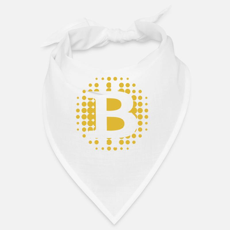 Bitcoin - Acheter Bitcoin - Bandana - blanc