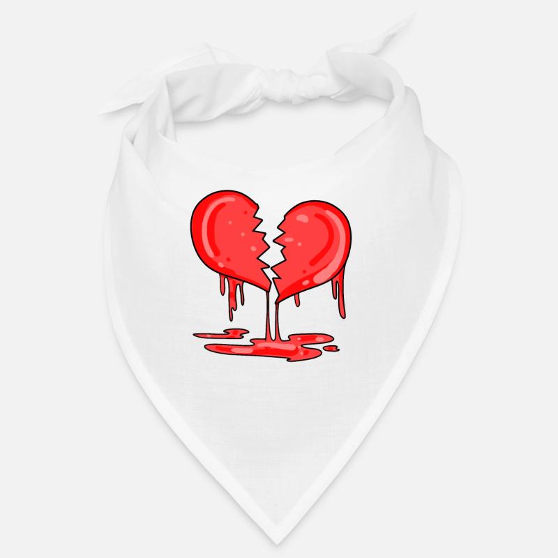 Broken heart Bandana
