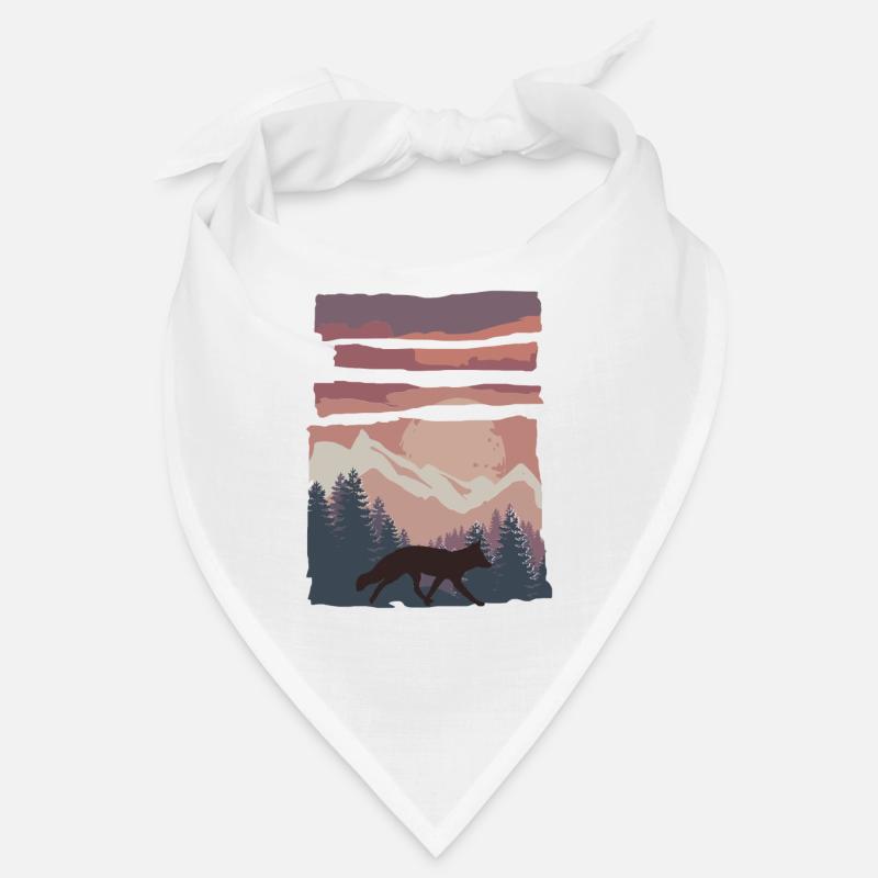 Fuchs Waldtier Cadeau Bandana