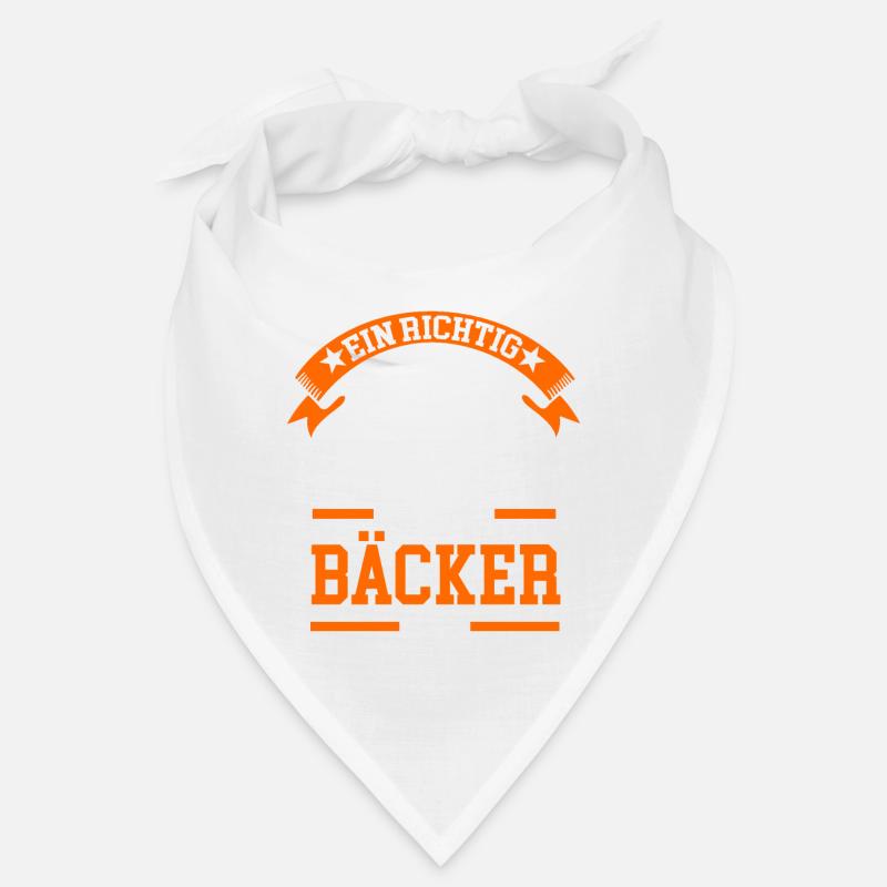 Bäcker Bäckermeister Geschenk Bandana