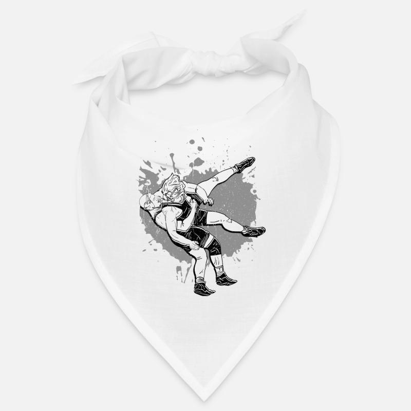 Lutte tshirt grappling bagues cadeau pinfall Bandana