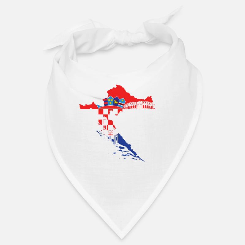 Drapeau de la Croatie Bandana