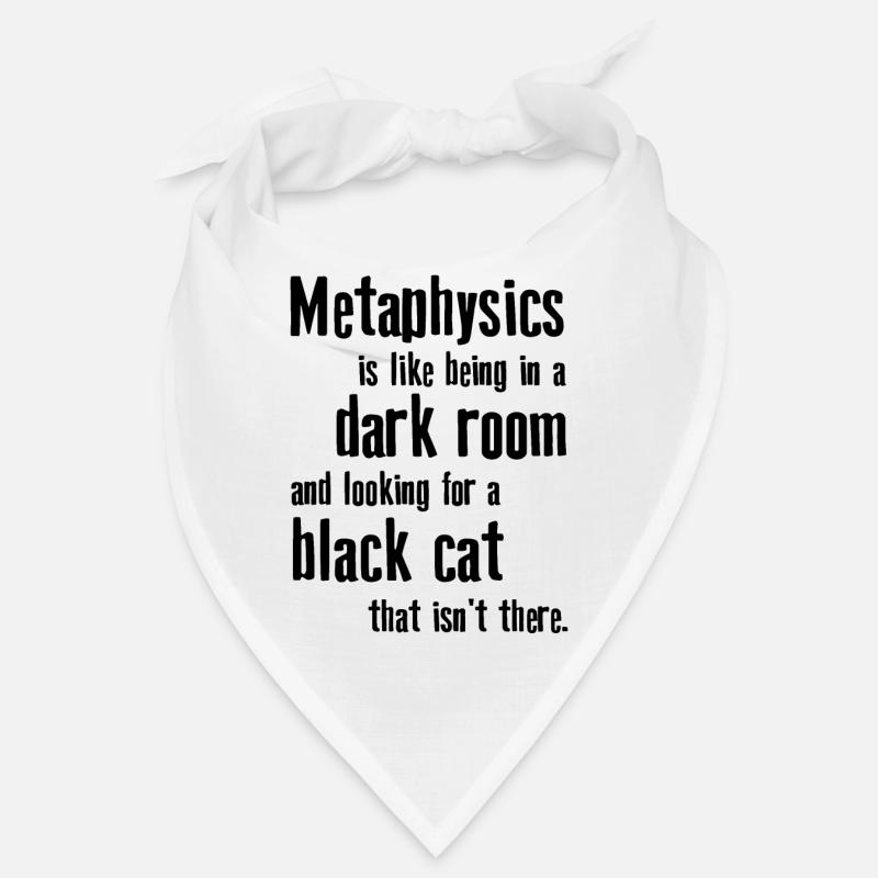 Metaphysics Phrases Philosophy Bandana