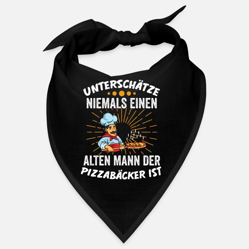 Pizzabäcker Küchenchef Geschenk Bandana