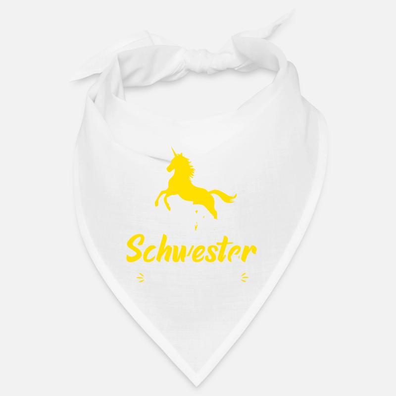 Ich werde eine große Schwester nochmal - Bandana - Weiß