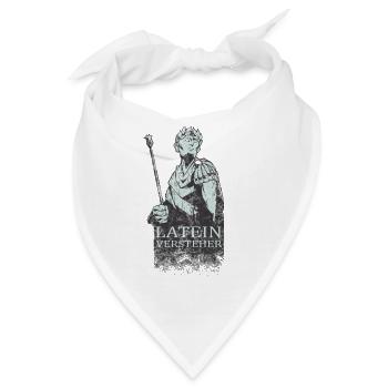 Latein Versteher Caesar Römisch - Bandana - Weiß - Vorne