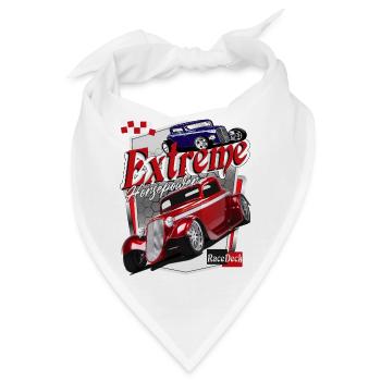 Classic Car Extreme Pferdestärken - Bandana - Weiß - Vorne