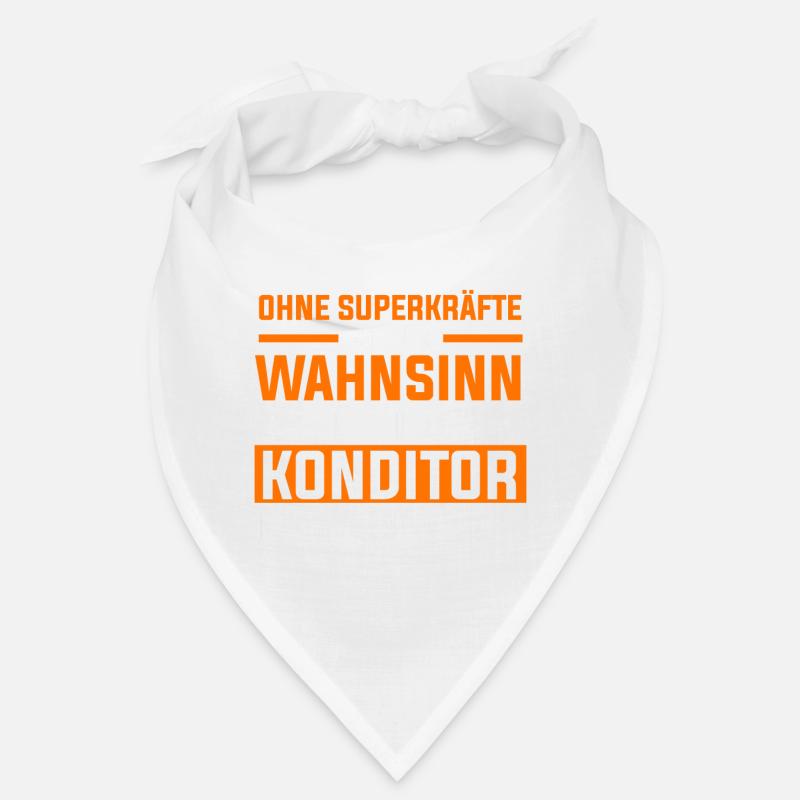 Konditor Konditormeister Zuckerbäcker Bandana