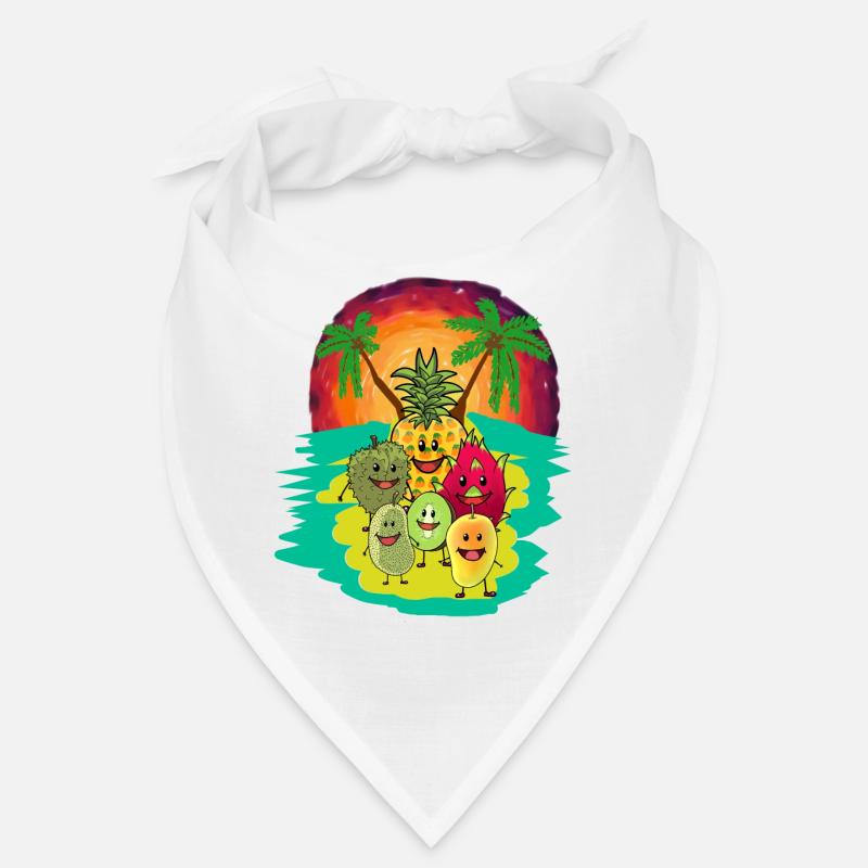 Frucht Südfrucht Südsee Früchte Fantasy Vitamine Bandana