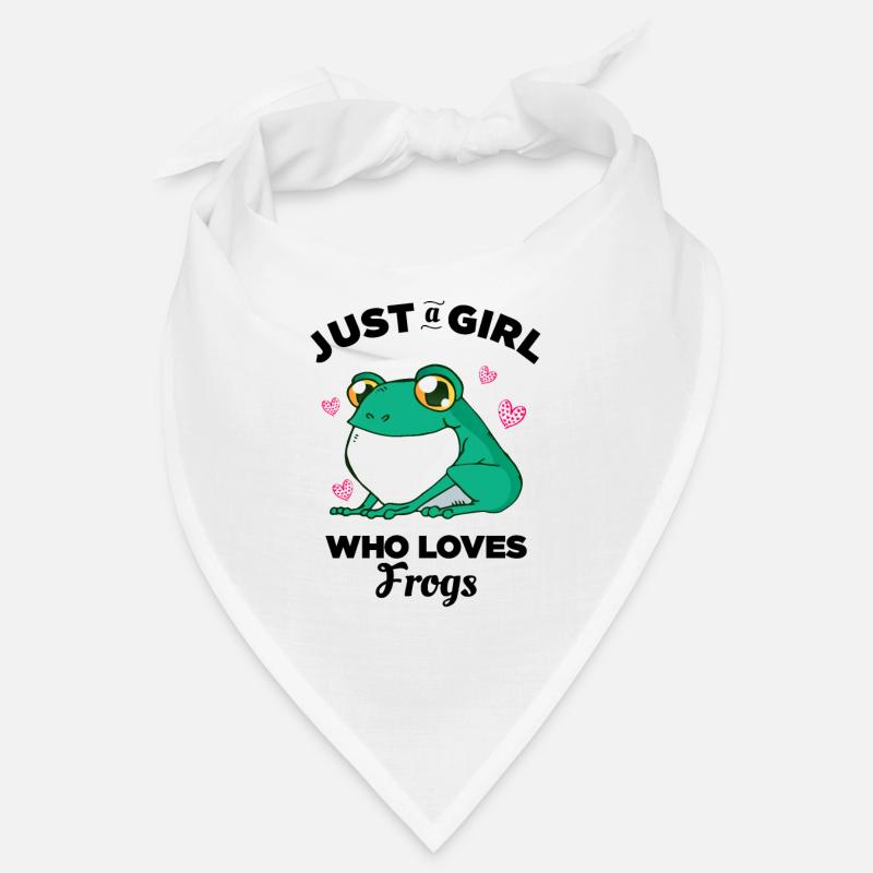 Nur ein Mädchen, das Frösche liebt Bandana