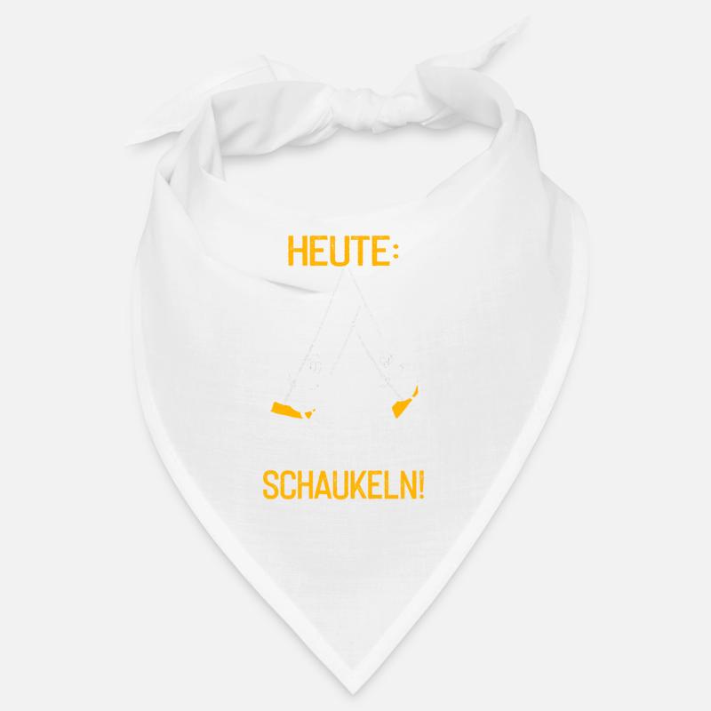 Heute Eier schaukeln - Bandana - Weiß