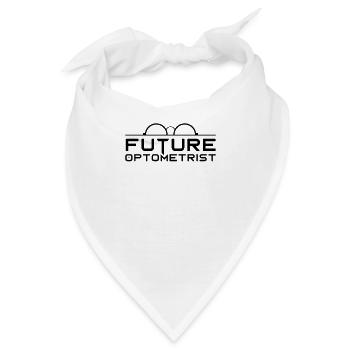 Optiker Augenoptiker Optometrist Optometrie Optik - Bandana - Weiß - Vorne