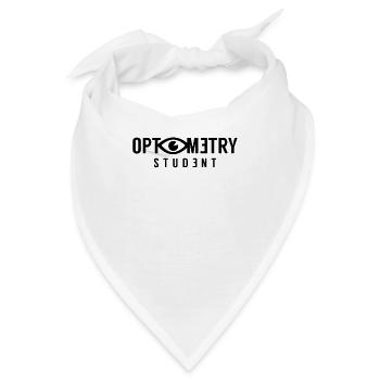 Optiker Optik Optometrist Augenoptiker Optometrie - Bandana - Weiß - Vorne