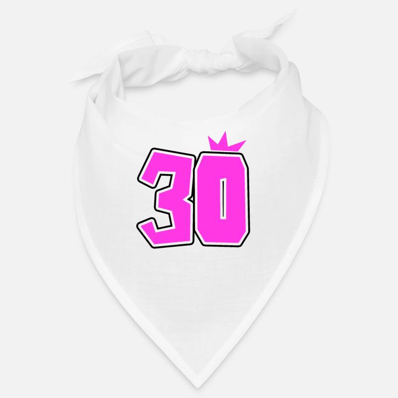30 Krone - 30 Geburtstag Bandana