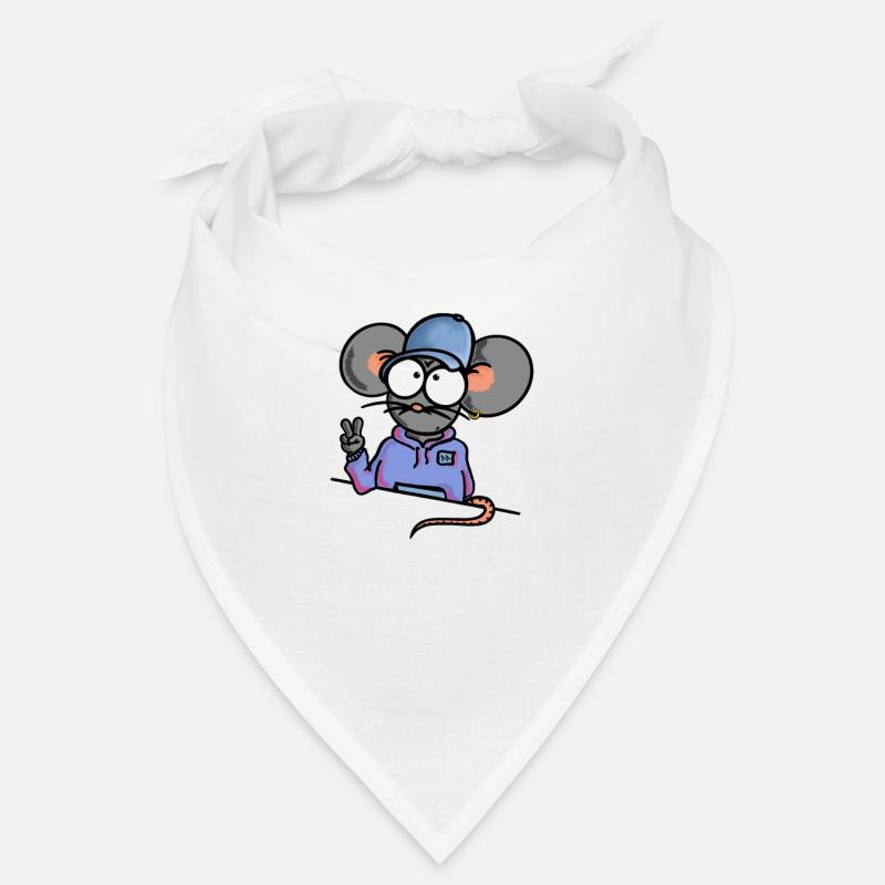 Mouse shows Peace Bandana
