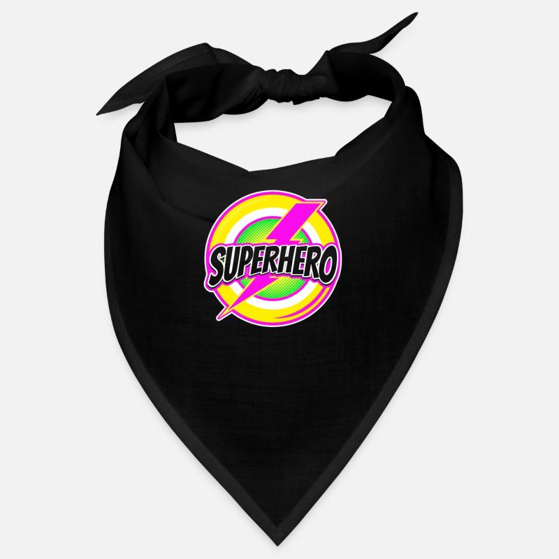 Superheld - Held mit Cape Retter Retter Modell Bandana