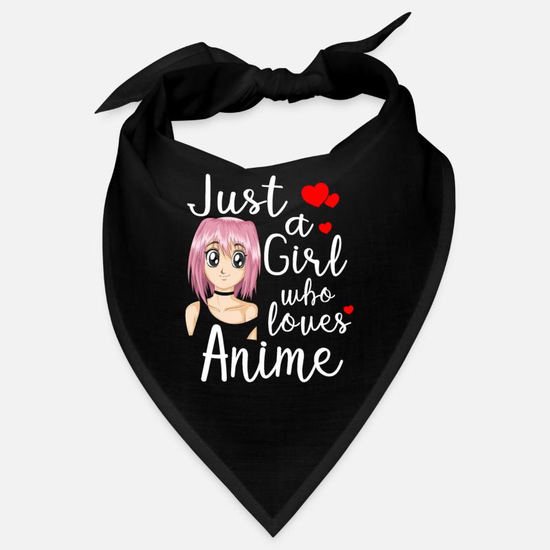 nur ein Mädchen, das Anime liebt Bandana