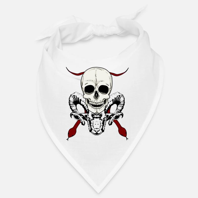 Devil Satan Satan Satanic Demon Devilish Skull Bandana