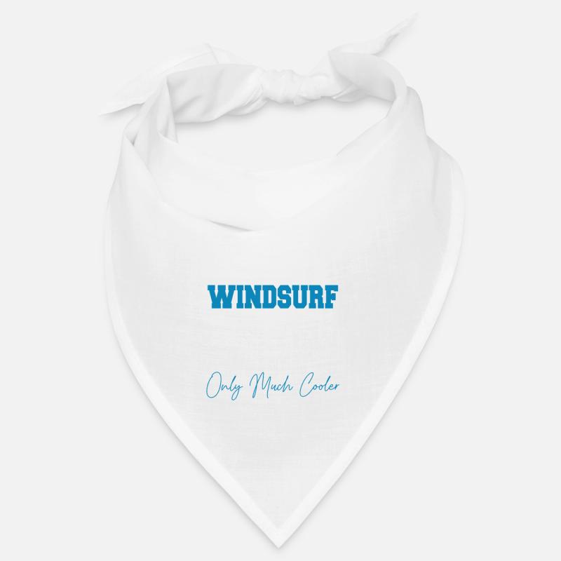 Windsurfen Windsurfer Windsurfing Surfen Surfer - Bandana - Weiß