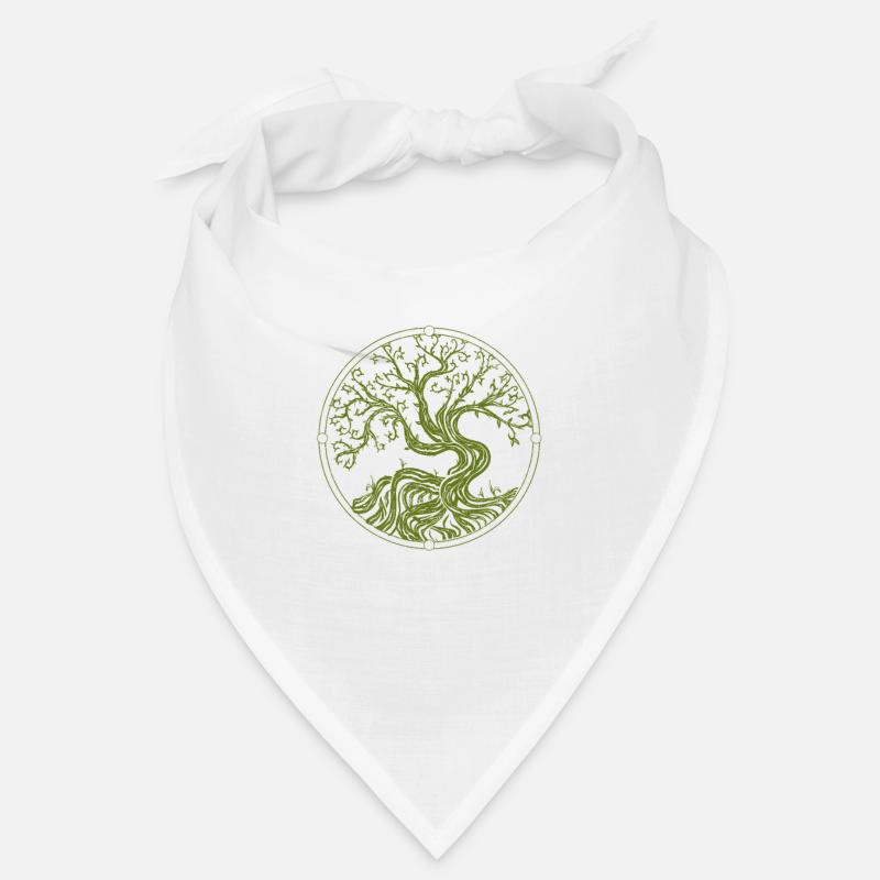 Lebensbaum - Bandana - Weiß